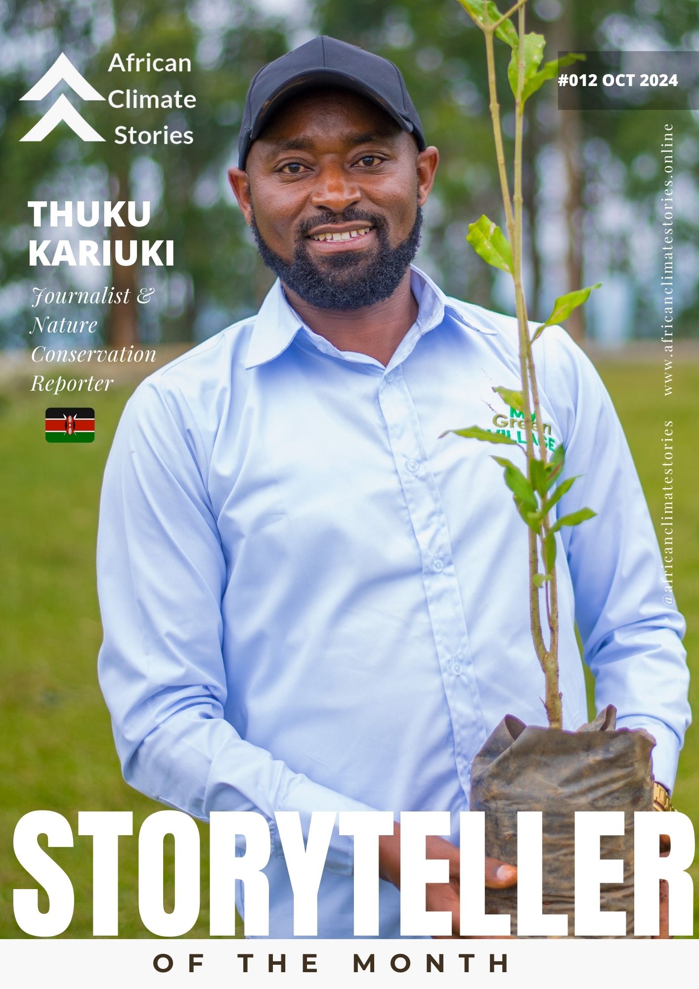 Thuku Kariuki, Journalist and Nature Conservation Reporter.