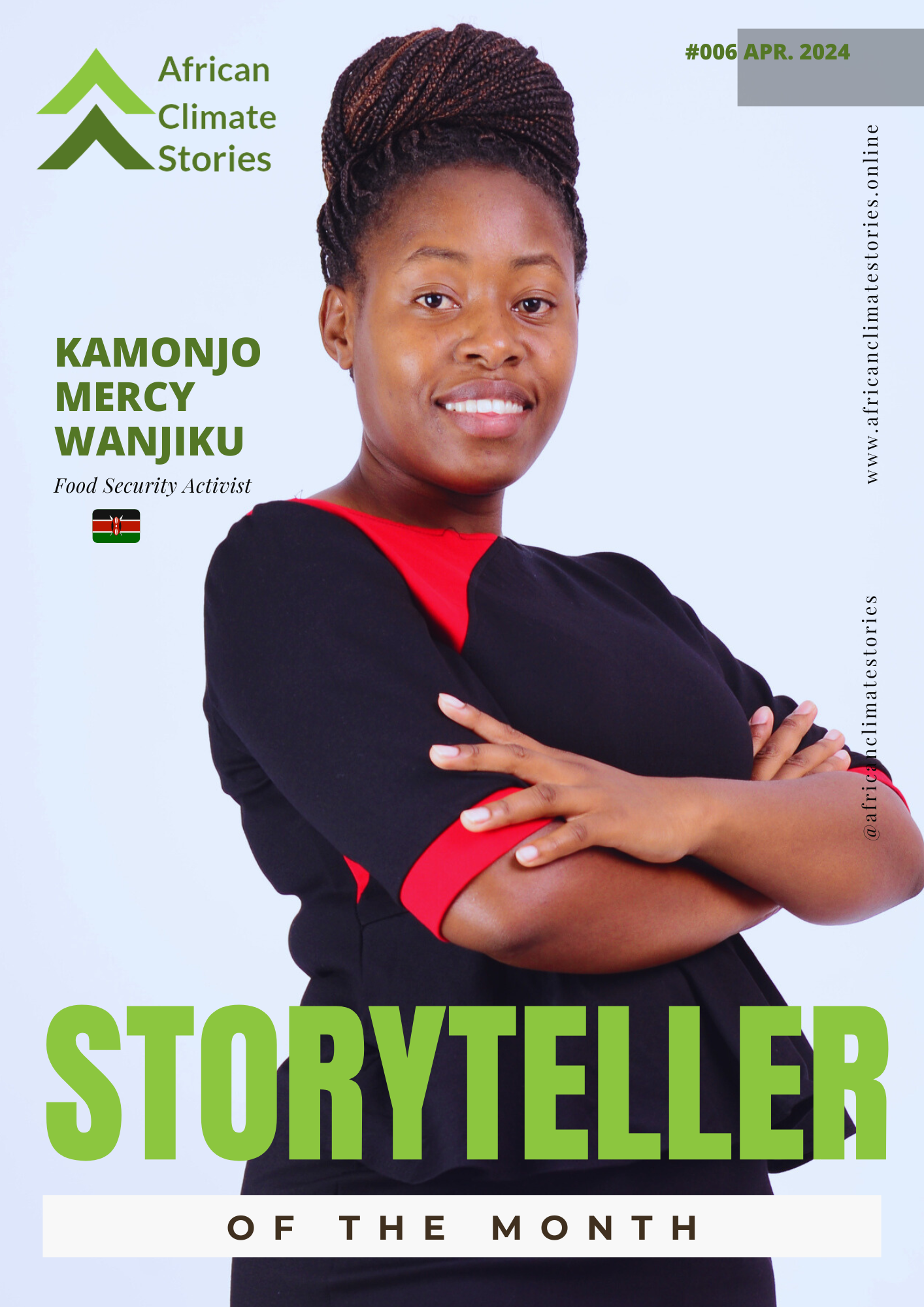 Kamonjo Mercy Wanjiku - African Climate Stories - Storyteller of the month