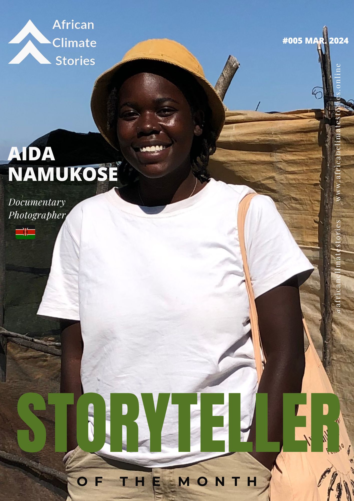 African Climate Stories - Storyteller of the Month, Aida Namukose.